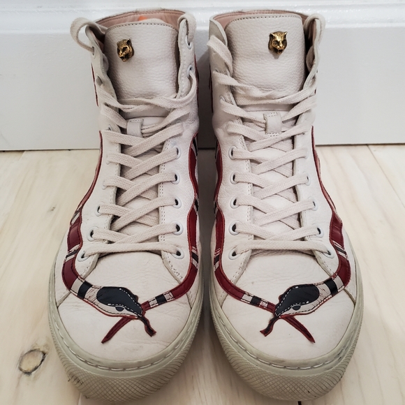 Gucci Snake High-tops - Picture 1 of 7